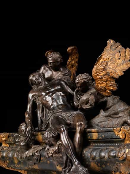 Detailabbildung: Massimiliano Soldani, 1656 - 1740 Florenz, zug.