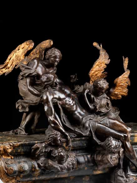 Detailabbildung: Massimiliano Soldani, 1656 - 1740 Florenz, zug.