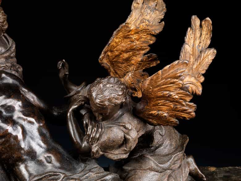 Detailabbildung: Massimiliano Soldani, 1656 - 1740 Florenz, zug.