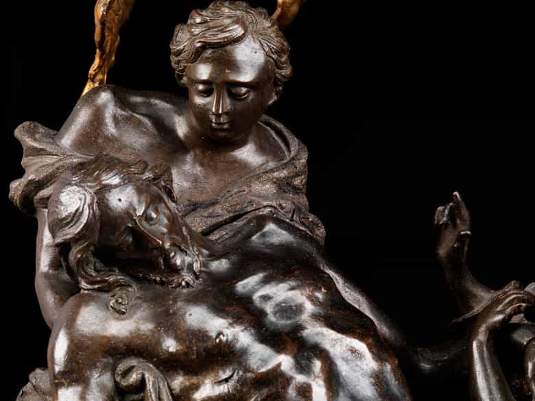 Detailabbildung: Massimiliano Soldani, 1656 - 1740 Florenz, zug.