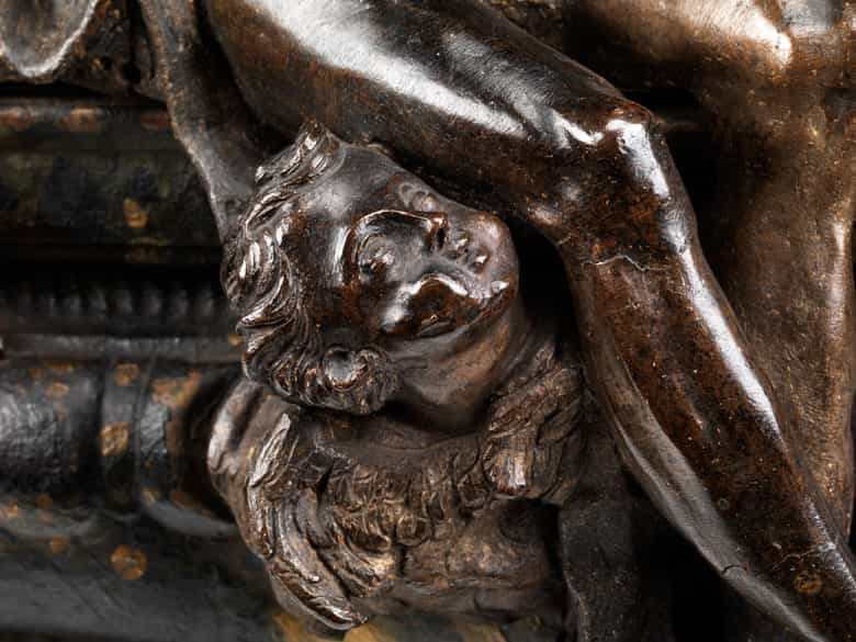 Detailabbildung: Massimiliano Soldani, 1656 - 1740 Florenz, zug.