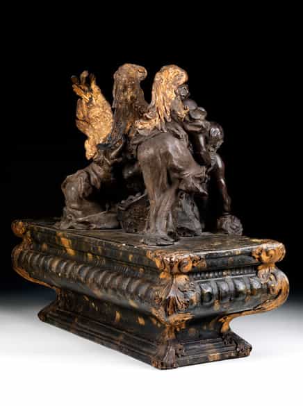 Detailabbildung: Massimiliano Soldani, 1656 - 1740 Florenz, zug.