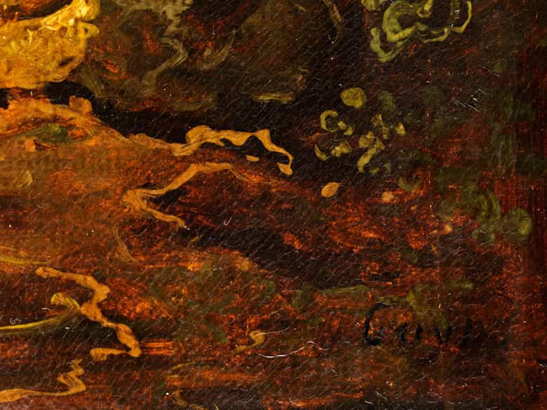 Detailabbildung: Maler der holländischen Schule des 17./ 18. Jahrhunderts