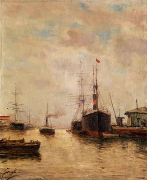 Detailabbildung: Johann B. Jongkind, 1819 - 1891