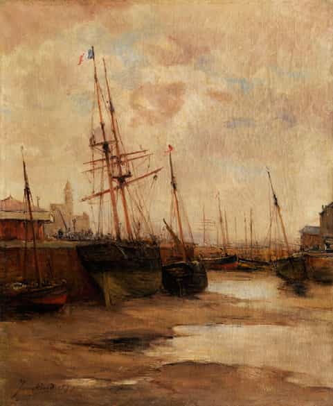 Detailabbildung: Johann B. Jongkind, 1819 - 1891