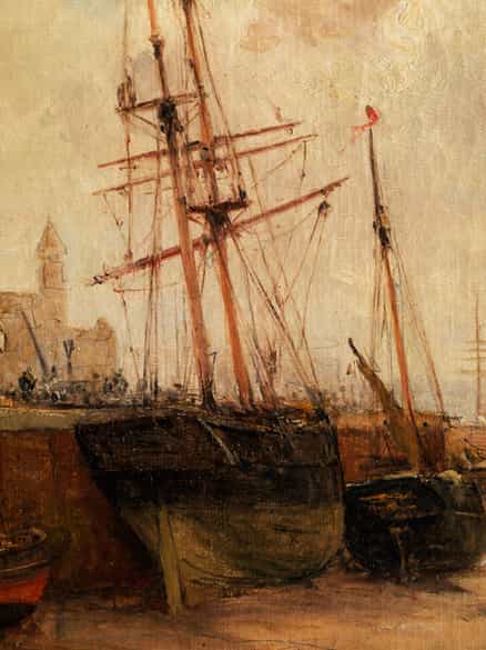 Detailabbildung: Johann B. Jongkind, 1819 - 1891