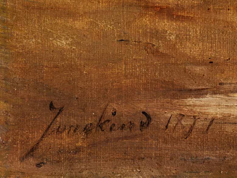 Detailabbildung: Johann B. Jongkind, 1819 - 1891