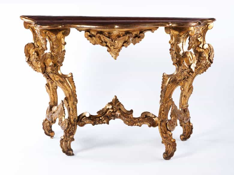 Detailabbildung: Italienischer Wandkonsoltisch