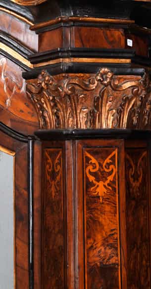 Detailabbildung: Eleganter, italienischer Aufsatzsekretär