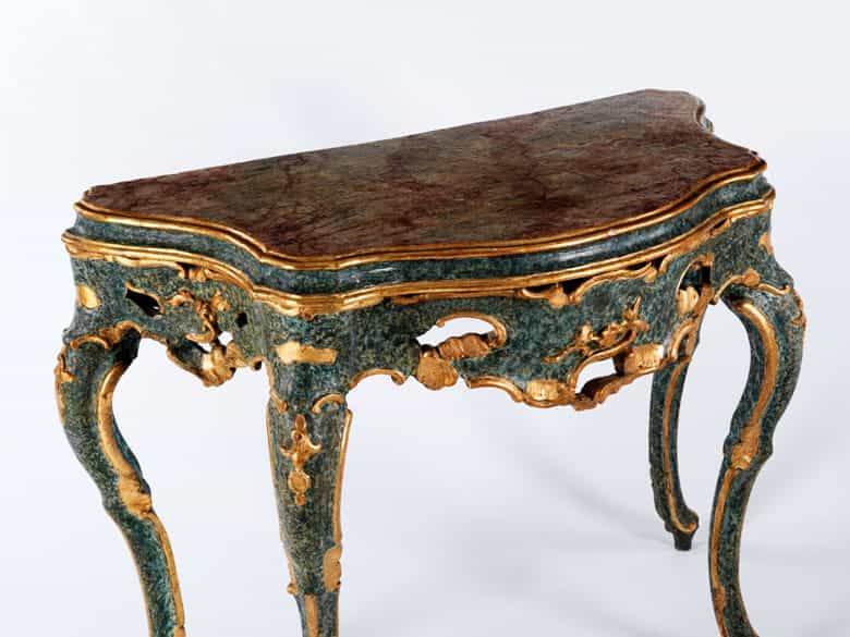 Detailabbildung: Paar italienische Wandkonsolen