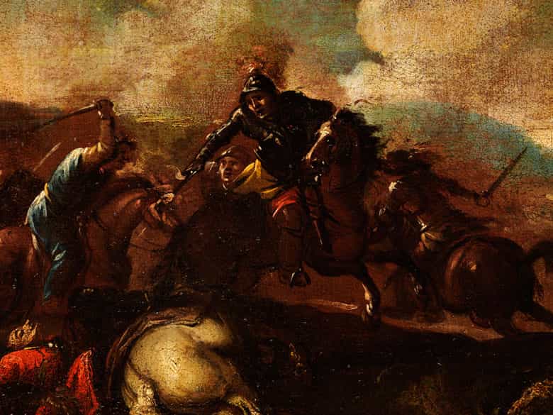 Detailabbildung: Maler des 17. Jahrhunderts im Umkreis/ Nachfolge des Jacques Courtois