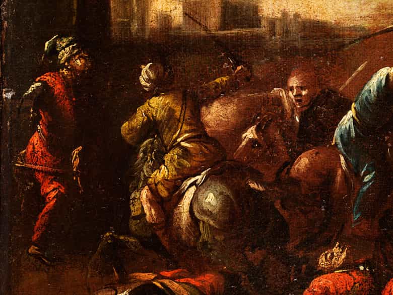 Detailabbildung: Maler des 17. Jahrhunderts im Umkreis/ Nachfolge des Jacques Courtois