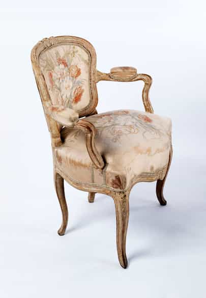 Detailabbildung: Rokoko-Fauteuil