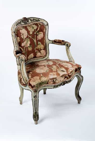 Detailabbildung: Rokoko-Fauteuil