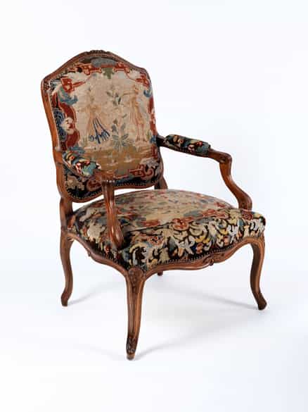 Detailabbildung: Rokoko-Fauteuil