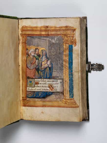 Detailabbildung: Meister von Gotha - Stundenbuch für den Gebrauch von Rom
