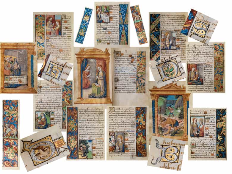 Detailabbildung: Meister von Gotha - Stundenbuch für den Gebrauch von Rom