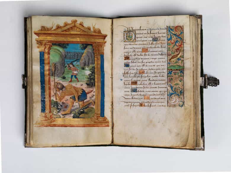Detailabbildung: Meister von Gotha - Stundenbuch für den Gebrauch von Rom