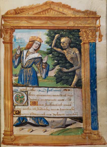 Detailabbildung: Meister von Gotha - Stundenbuch für den Gebrauch von Rom