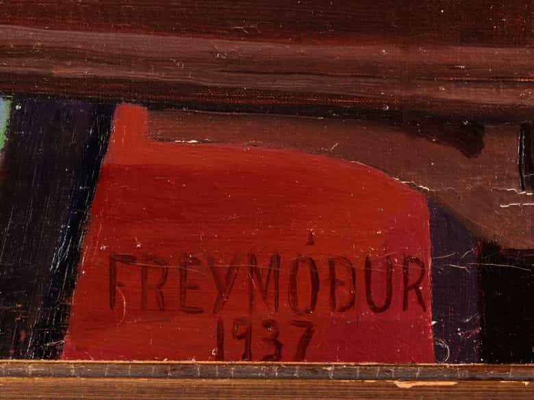 Detailabbildung: Freymodur Johannsson , 1895 Schweden