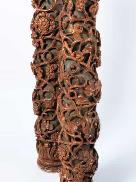 Detailabbildung: Paar Barock-Säulen