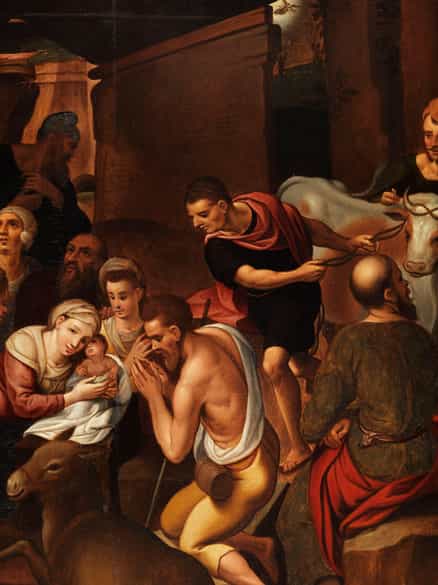 Detailabbildung: Flämischer Maler des 17. Jahrhunderts in Art von Frans Floris