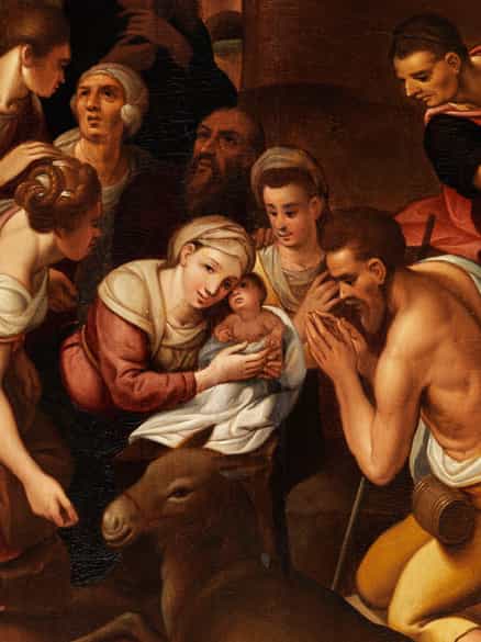Detailabbildung: Flämischer Maler des 17. Jahrhunderts in Art von Frans Floris
