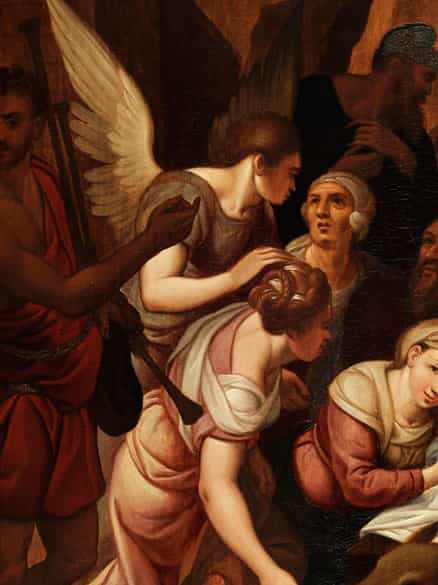 Detailabbildung: Flämischer Maler des 17. Jahrhunderts in Art von Frans Floris