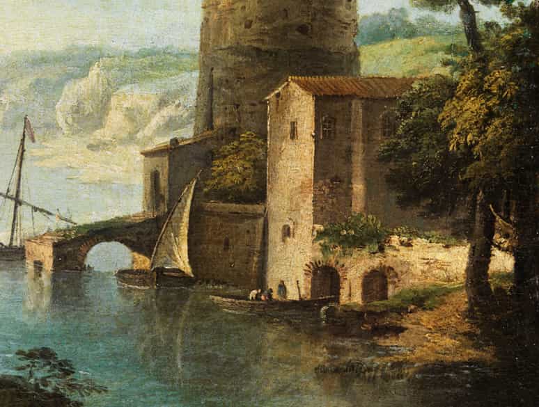 Detailabbildung: Paolo Anesi, 1700 - 1761, zug.