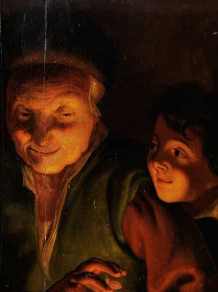 Detailabbildung: Johann Georg Trautmann, 1713 Zweibrücken - 1769 Frankfurt a. M., zug.