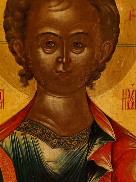 Detailabbildung: Ikone: Christus Emmanuel