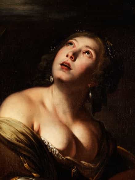 Detailabbildung: Artemisia Gentileschi, 1593 - 1654, zug.