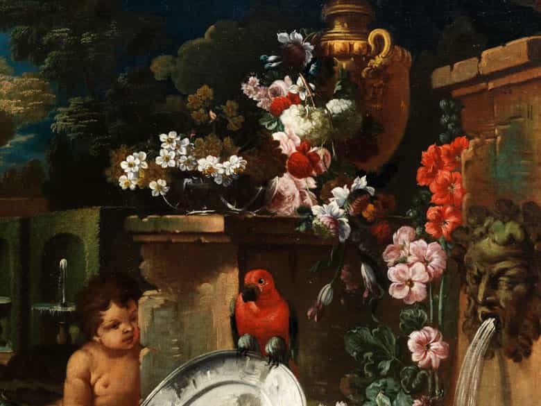 Detailabbildung: Nicola Malinconico, 1663 - 1721 Naepel