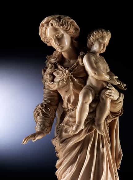 Detailabbildung: Madonna mit Kind