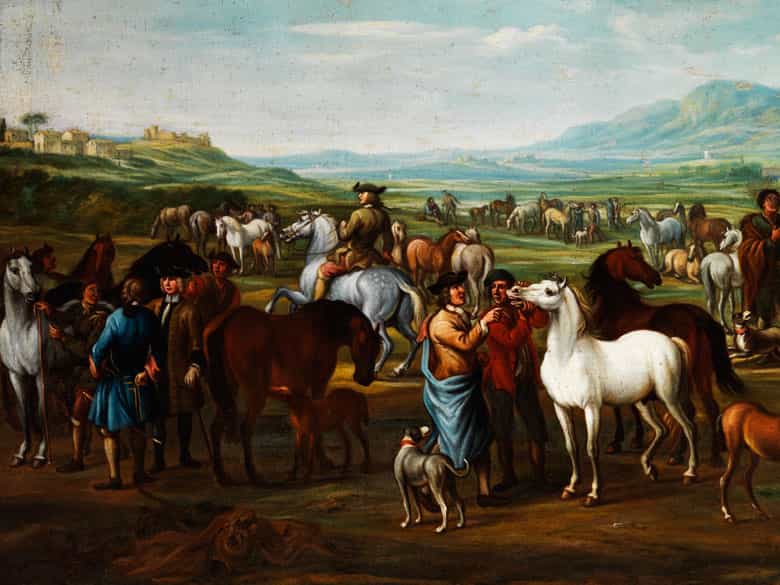 Detailabbildung: Christian Reder, 1656 - 1729 Rom, zug.