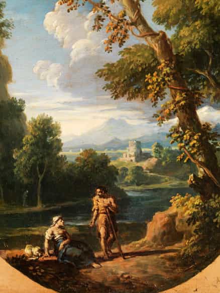 Detailabbildung: Jan Frans van Bloemen, 1662 Antwerpen - 1749 Rom