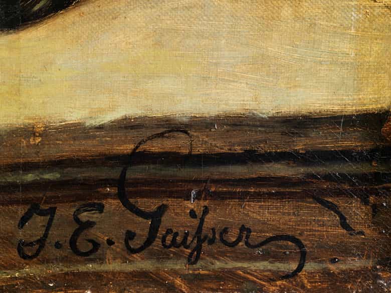 Detailabbildung: Jakob Emanuel Gaisser, 1825 Augsburg - 1899 München 