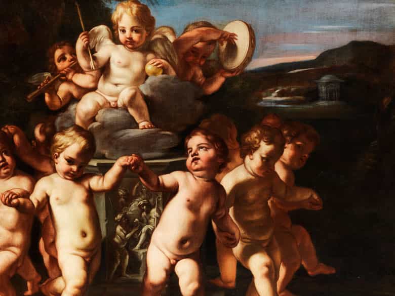 Detailabbildung: Carlo Cignani, 1628 - 1719, zug.