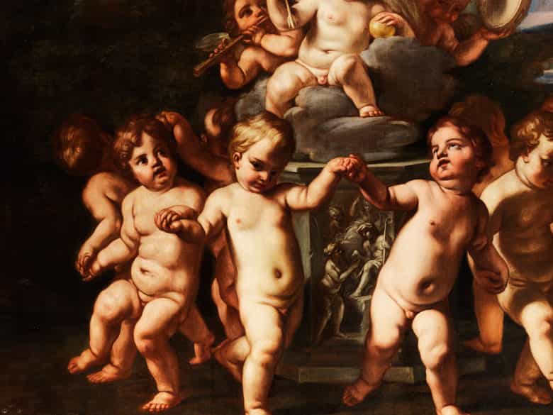 Detailabbildung: Carlo Cignani, 1628 - 1719, zug.