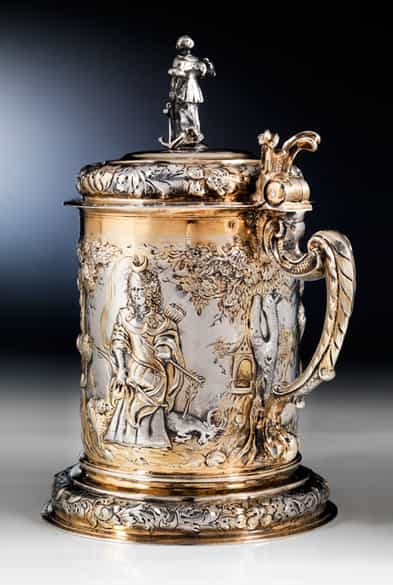 Detailabbildung: Seltener Danziger Deckelhumpen