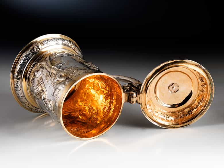 Detailabbildung: Seltener Danziger Deckelhumpen