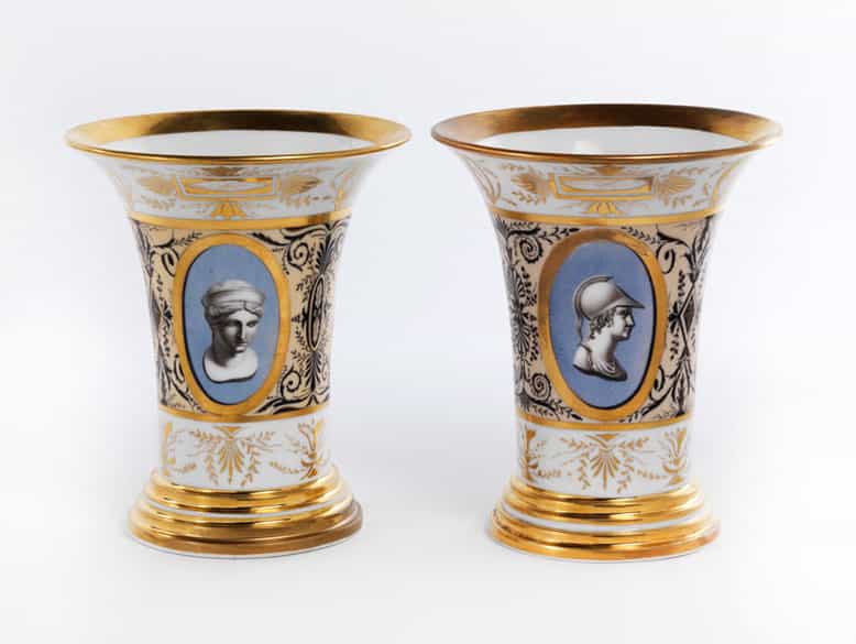 Detailabbildung: Paar Empire-Vasen