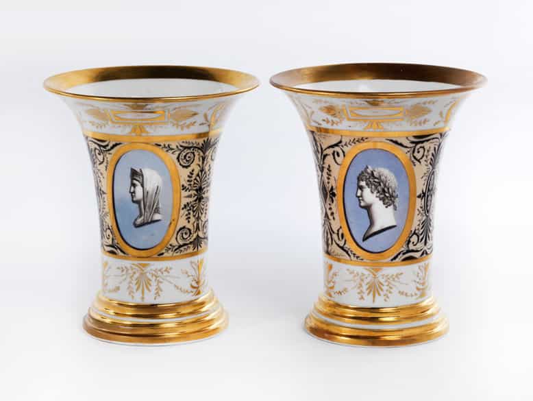 Detailabbildung: Paar Empire-Vasen