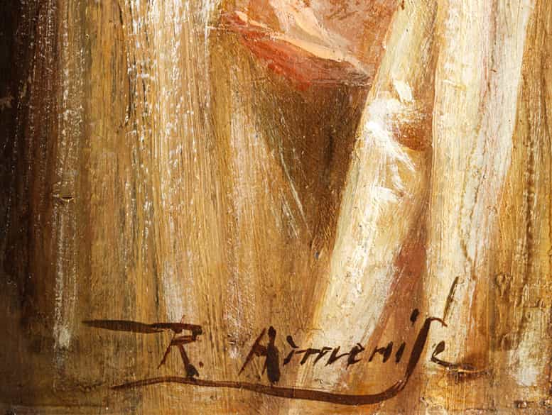 Detailabbildung: Raffaele Armenise, 1852 Bari/ Süditalien - 1925 