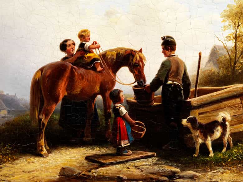 Detailabbildung: Wilhelm Alexander Meyerheim, 1815 Danzig - 1882 Berlin