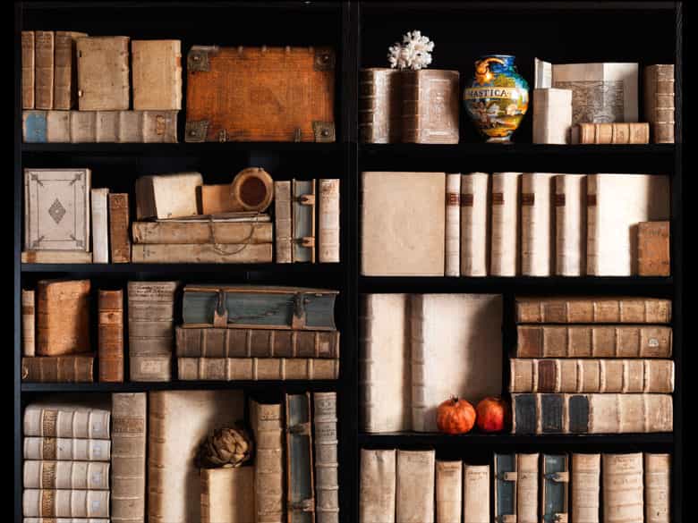 Detailabbildung: Weiße Bibliothek