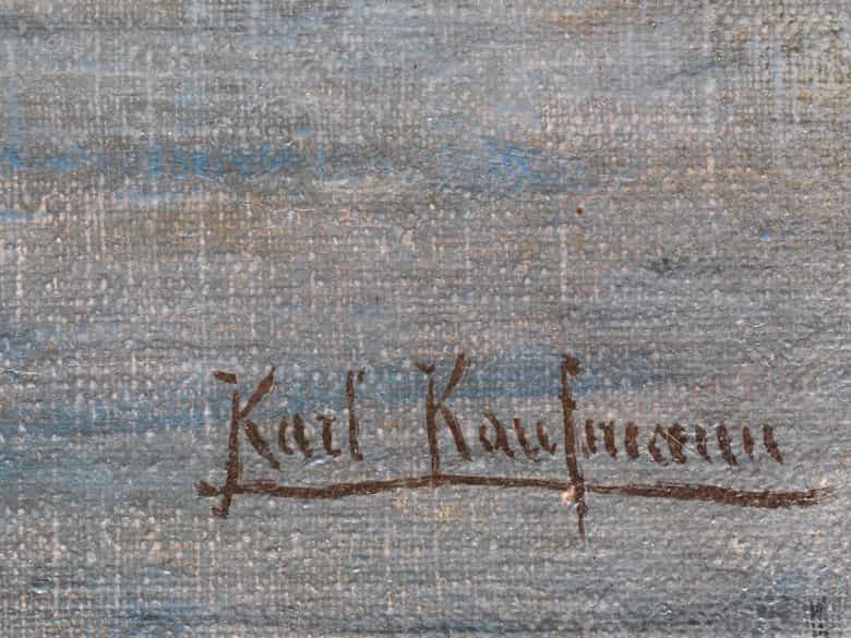Detailabbildung: Karl Kaufmann, 1843 Neuplachowitz - 1901 Wien