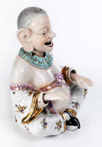 Detailabbildung: Wackelpagode in Porzellan