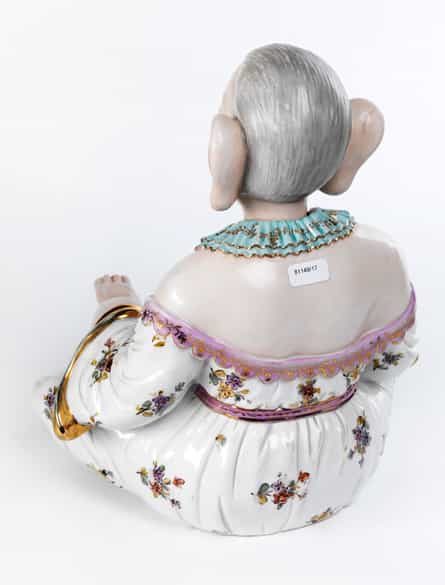 Detailabbildung: Wackelpagode in Porzellan