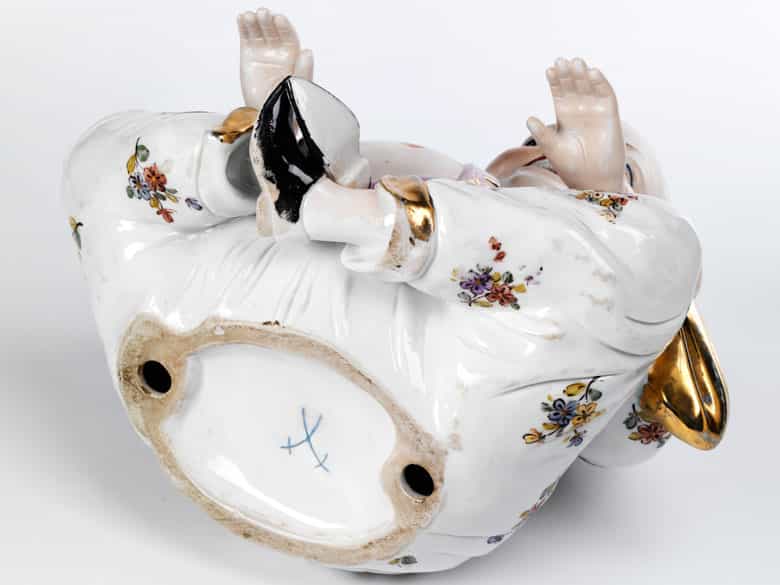 Detailabbildung: Wackelpagode in Porzellan